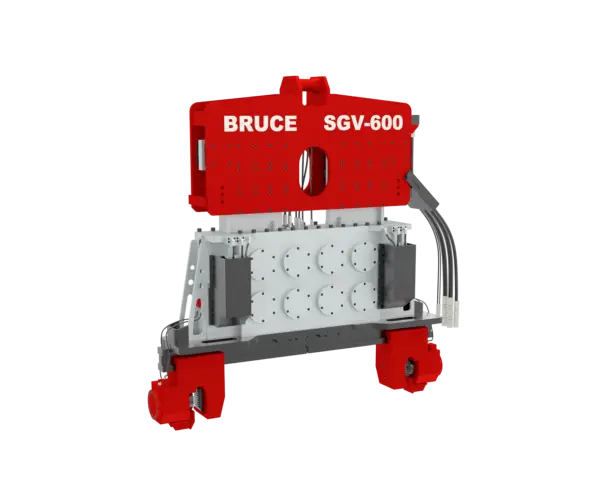 vibro hammer-BRUCE SGV-600-Double-Clamp