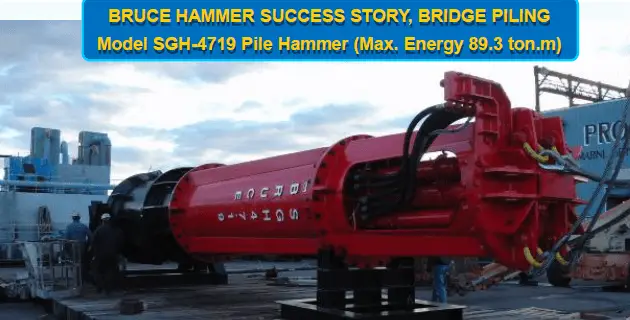 BRUCE SGH-4719-hydraulic Pile Hammer News-26-01